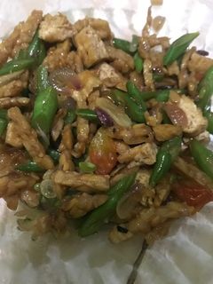 Foto resep Tumis buncis,tempe dan tahu