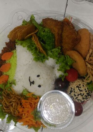 Foto resep Bento Lunch Box ala saya