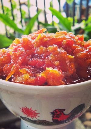 Foto resep Sambal bawang "bu Rudy"