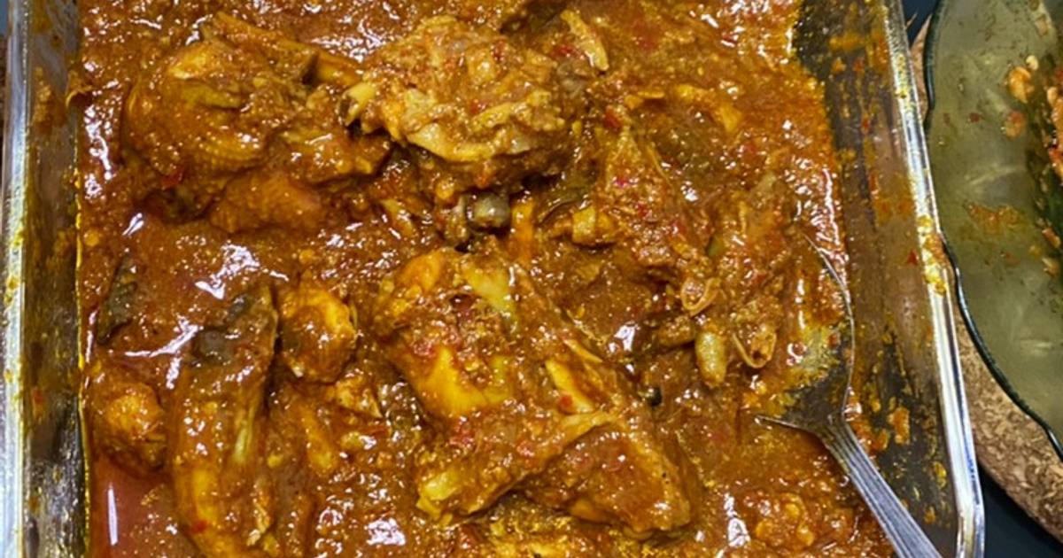 Resep Rendang Ayam Oleh Cau Cookpad