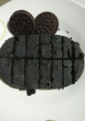 Foto resep Brownis Oreo Kukus Hanya 2 Bahan