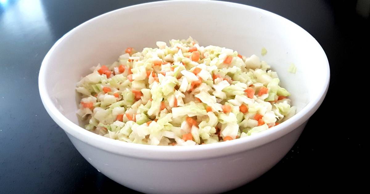 Resipi Coleslaw Oleh Hannah Ishak Cookpad