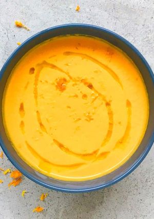 Foto principal de Crema de zanahoria y yogur