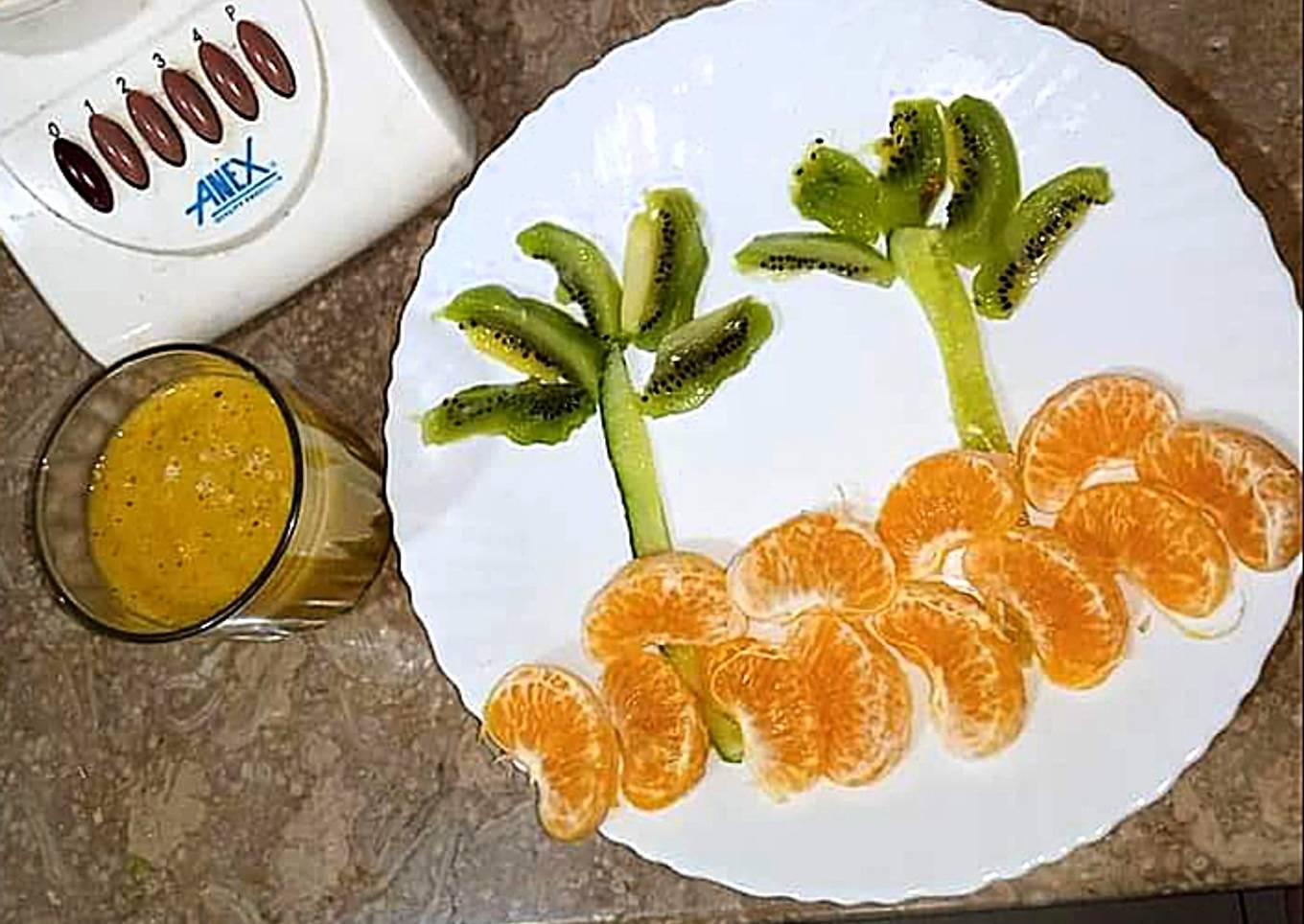 Kiwi n orange juice