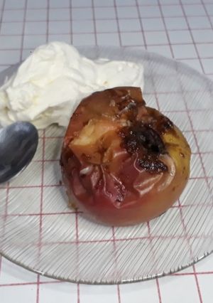 Una foto de Manzanas al horno