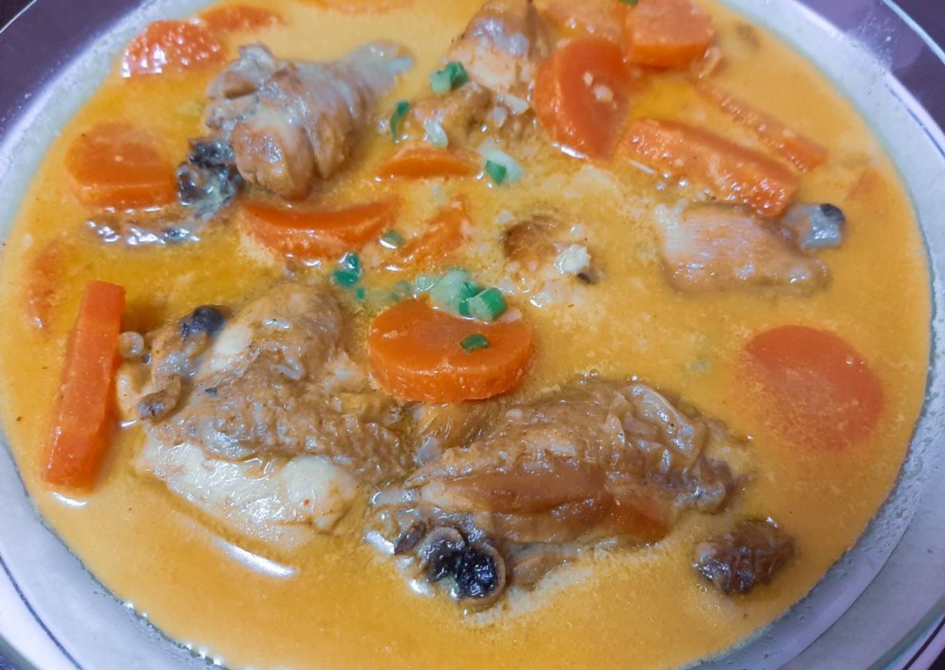 Grilled Chicken Curry (Kari Ayam Panggang)