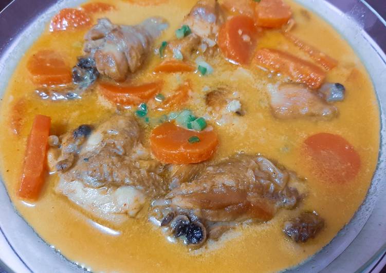 Grilled Chicken Curry (Kari Ayam Panggang)