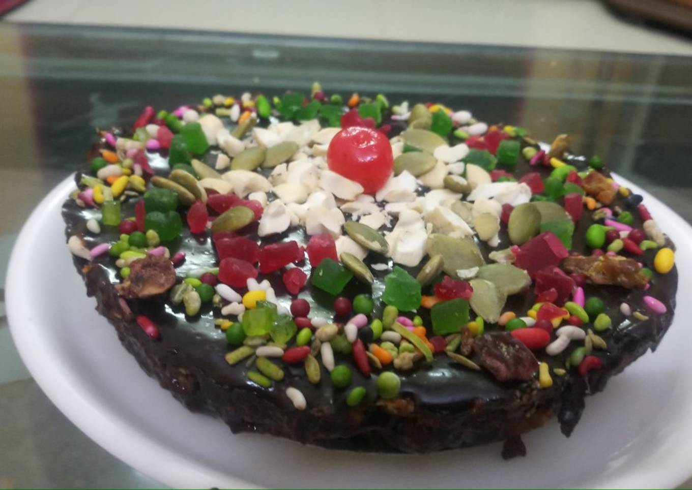 No Bake Chocolate Cake