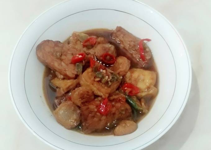 Semur Tempe Tahu Bakso