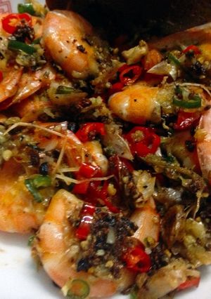 รูปของ กุ้งคั่วพริกเกลือ