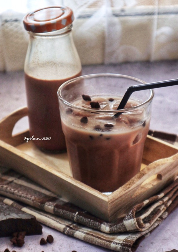 Foto resep Es Coklat Seliter ala ⭐️bux