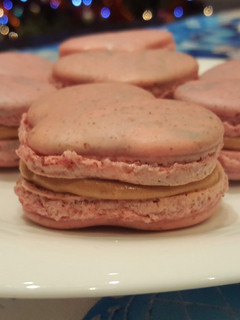Valentin napi macaron recept fotója
