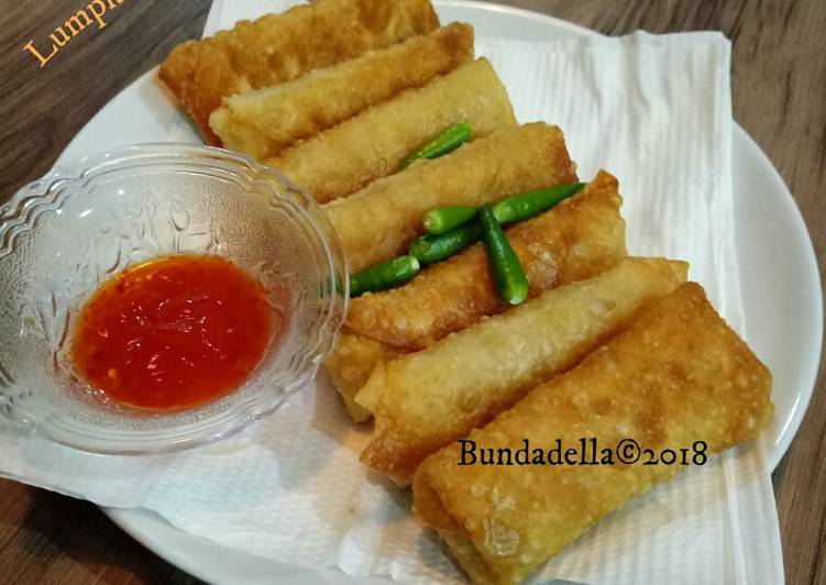 Resep Lumpia isi bihun Anti Gagal