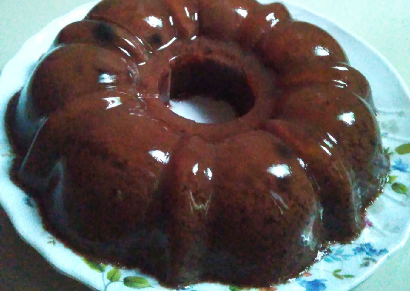61. Puding Lumut Coklat 🥧