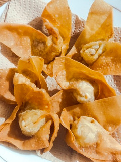 Foto resep Pangsit goreng isi ayam