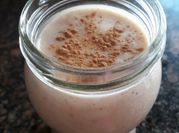 Una foto de batido saludable
