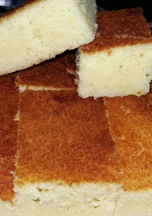 صورة لوصفة بسبوسة رائعة بالحليب