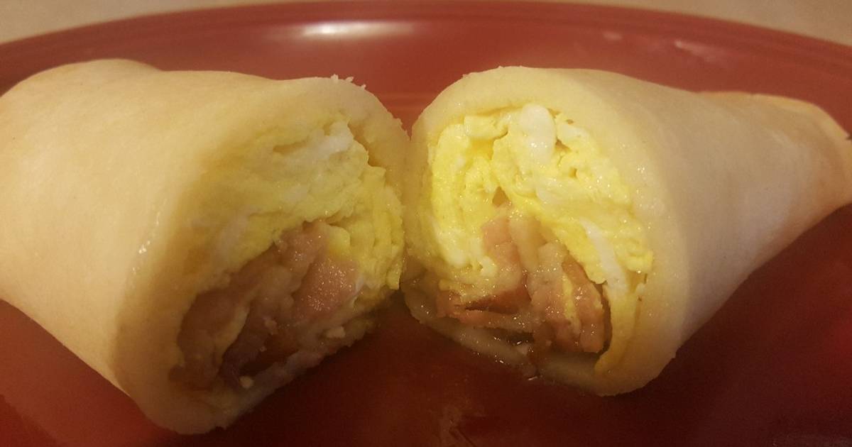 Mantastic Pancake Breakfast Burrito Recipe by Eddie Gosizk Cookpad
