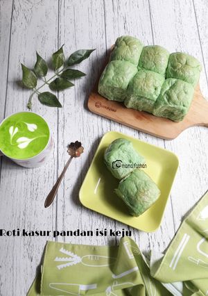 Foto resep Roti kasur pandan isi keju