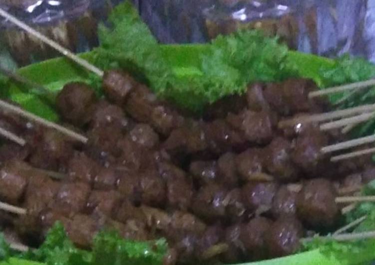 Sate Bakso Pedas ala Angkringan Dot Com*