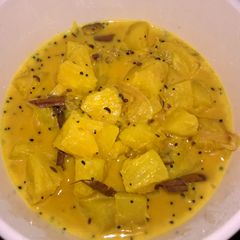 A picture of Pineapple & coconut cream curry.
