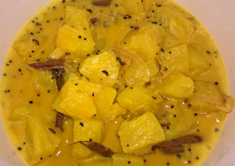 7 Way to Create Healthy of Pineapple &amp; coconut cream curry