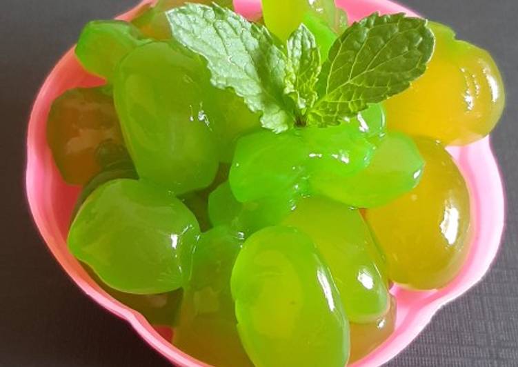 Resep Manisan kolang kaling sirup marjan, Lezat Sekali