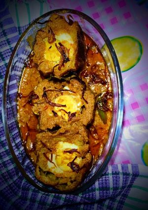 নার্গিস কোফতা কারি (nargisi kofta curry recipe in Bengali) রেসিপির প্রধান ছবি