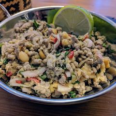 A picture of 🇹🇭 Thai pork larb 🇹🇭.