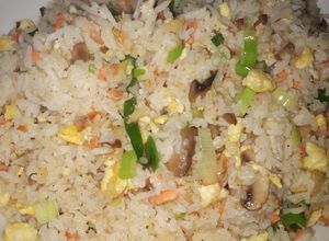 Foto resep Salmon Chahan (Nasi Goreng Salmon)