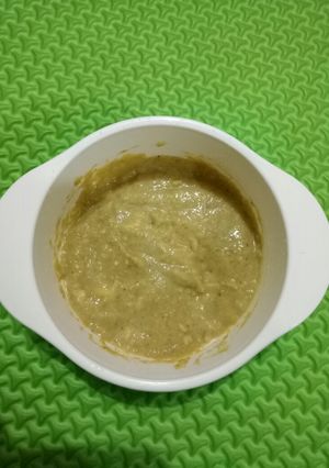 Foto resep Bubur jagung menu MPASI 4* 6 bulan Slow Cooker