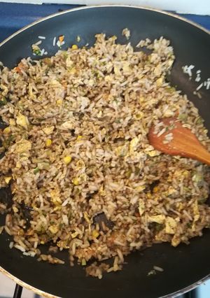 Una foto de Arroz frito tipo chino