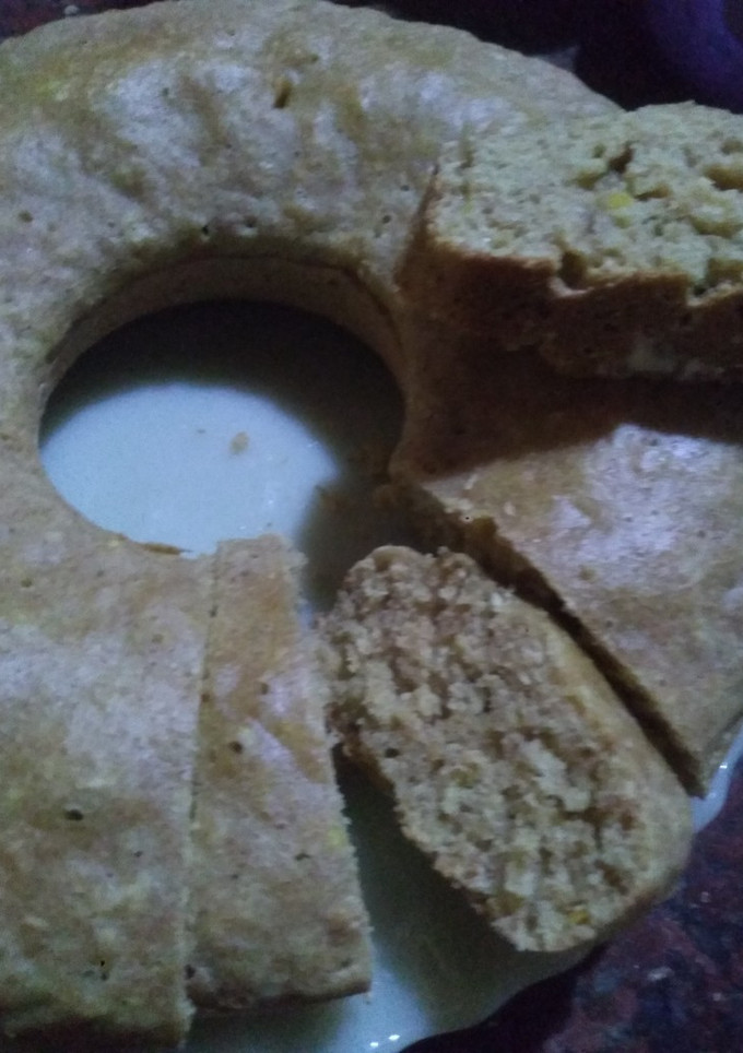 Una foto de Torta con harina integral, avena y harina leudante
