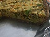 Tarta de verduras. (Masa de harina integral)