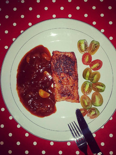 Foto resep Salmon steak simple