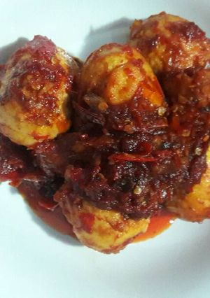 Foto resep Sambel telor