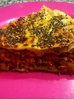 Una foto de Tarta de atún y zanahoria express! Rápido fácil y rico!1, 2, 3