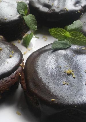 Una foto de Torta vegana de chocolate
