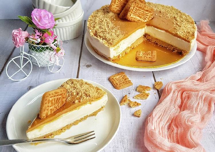 Resepi Biscoff Cheesecake yang Bergizi