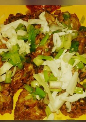 A picture of Veg Manchurian.