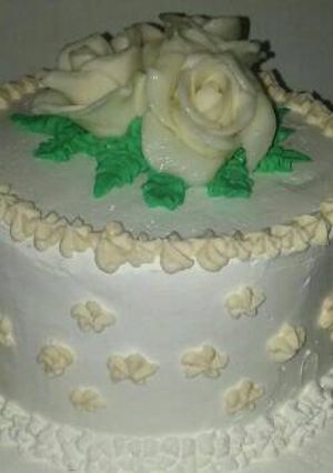 Una foto de Buttercream casero con 50% menos de azúcar