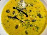 Scharfe Grießsuppe