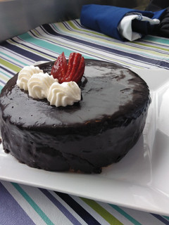 Una foto de Torta de Dulce de leche con chocolate