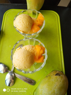 મેંગો આઈસ્ક્રીમ(Mango Icecream Recipe In Gujarati) રેસીપી મુખ્ય ફોટો