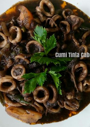 Foto resep Cumi Tinta Cabe Ijo