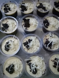 Foto resep Puding coklat dengan vla
