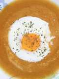 Sopa de Zucchini y Zanahoria con huevo poché express 🍳🍲