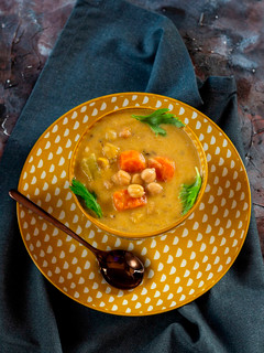 Foto di Zuppa orientale latte di cocco e zenzero