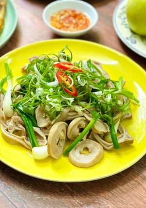 Hình của món Bao Tử Hấp Hành.