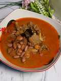 Asam Padeh Daging Mix Kacang Merah
